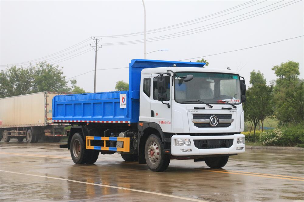 自卸式垃圾車(chē)-東風(fēng)國(guó)六自卸式垃圾車(chē)廠(chǎng)家價(jià)格