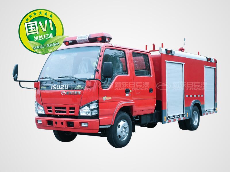 600P水罐消防車(chē)-新東日牌 國(guó)六 五十鈴600P水罐消防車(chē)